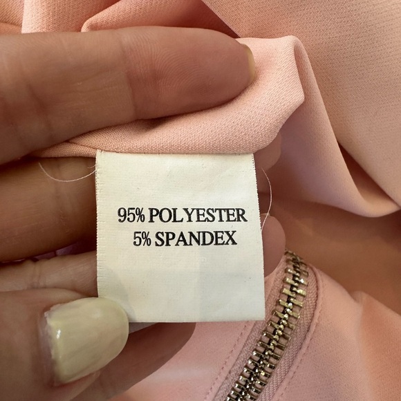 House Of CB Loren Shape BC Dress in Pink - Picture 15 of 16